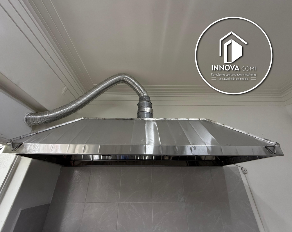 Extractor de campana en las Cocinas Negras