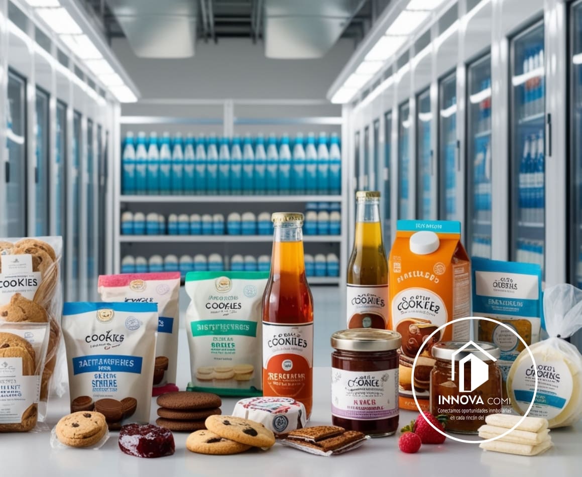 Galletas y bebidas en DarkStores