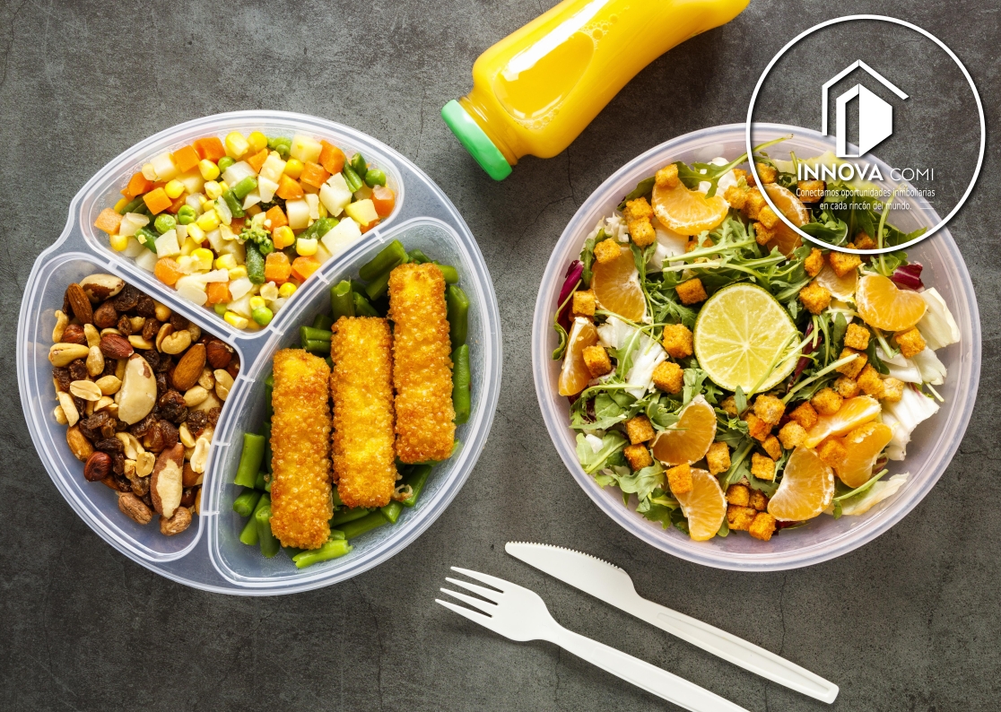 Alimentos preparados para delivery en Dark kitchens