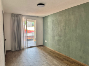 Recámara de departamento de 2 recámaras en Santa María la Ribera